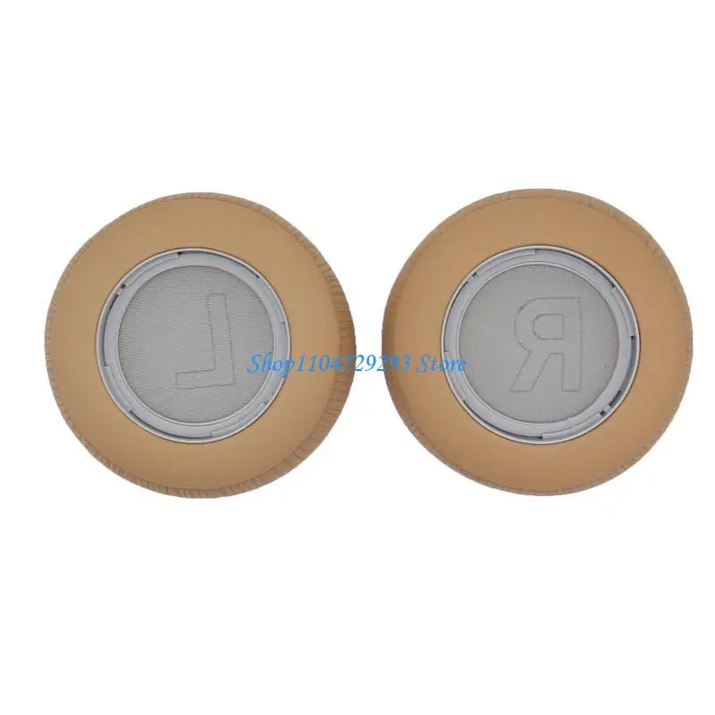 Y2gd 1 par pados para os fones ouvido Substituição couro pele ouvido Ear Pushion Sponge Earmaffs para