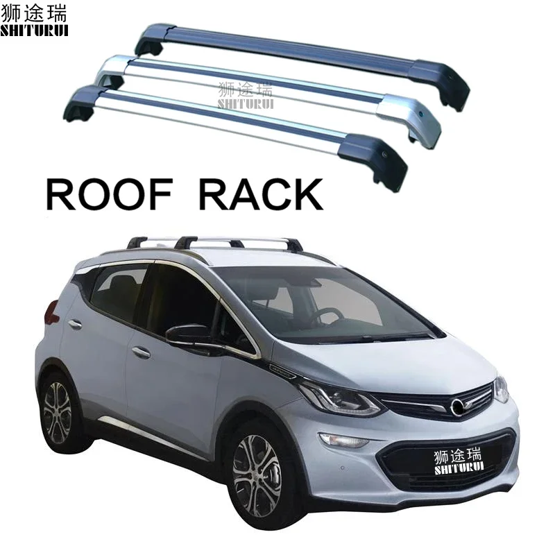 

2Pcs Roof Bars for OPEL AMPERA-E 5 DOOR MPV 2017 - 2021 (FLUSH RAILS) Aluminum Alloy Side Bars Cross Rails Roof Rack Luggage