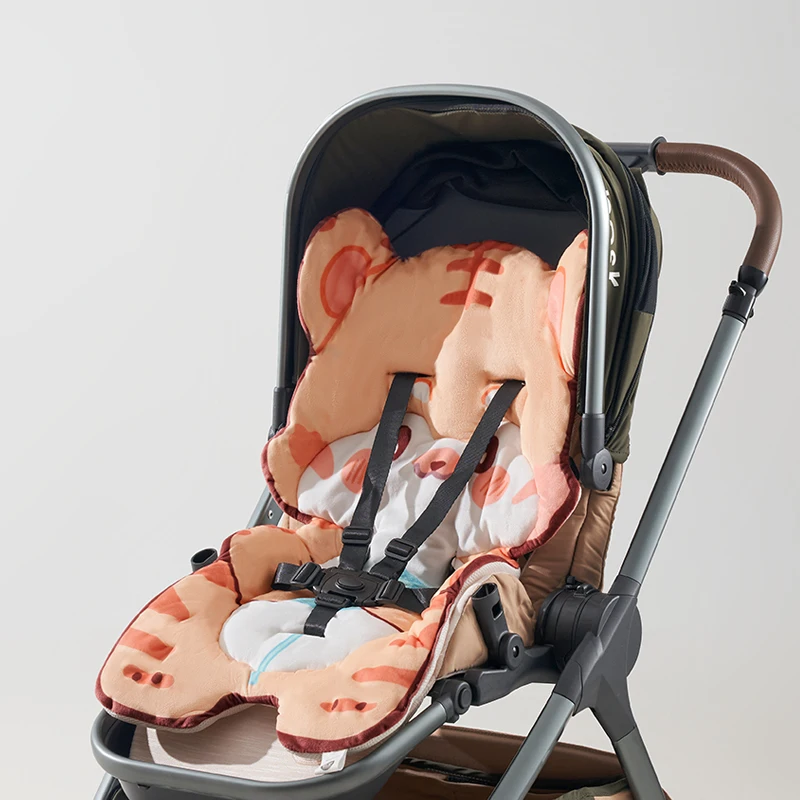 OUYUN Cuscino per fodera per seggiolino per passeggino Cuscino caldo per tappetino per seggiolone primavera autunno universale