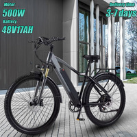 CMACEWHEEL F26 Electric Bicycle 500W Motor 48V 17AH Removable Battery Hydraulic Brake Ebike 29*2.1 Inch Tire Adult Electric Bike