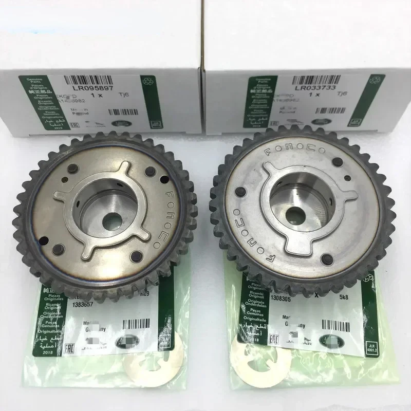 VVT Intake Exhaust Camshaft Sprocket Actuator for LAND ROVER LR2 Evoque Discovery Sport Jaguar LR095897 033733 CJ5E6C524AE 525AE