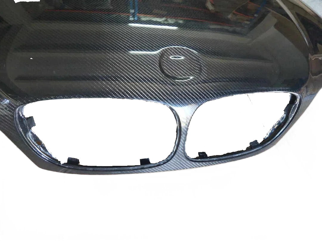 Car Hoods Carbon Fiber Front Engine Hood Bonnet For BMW E46