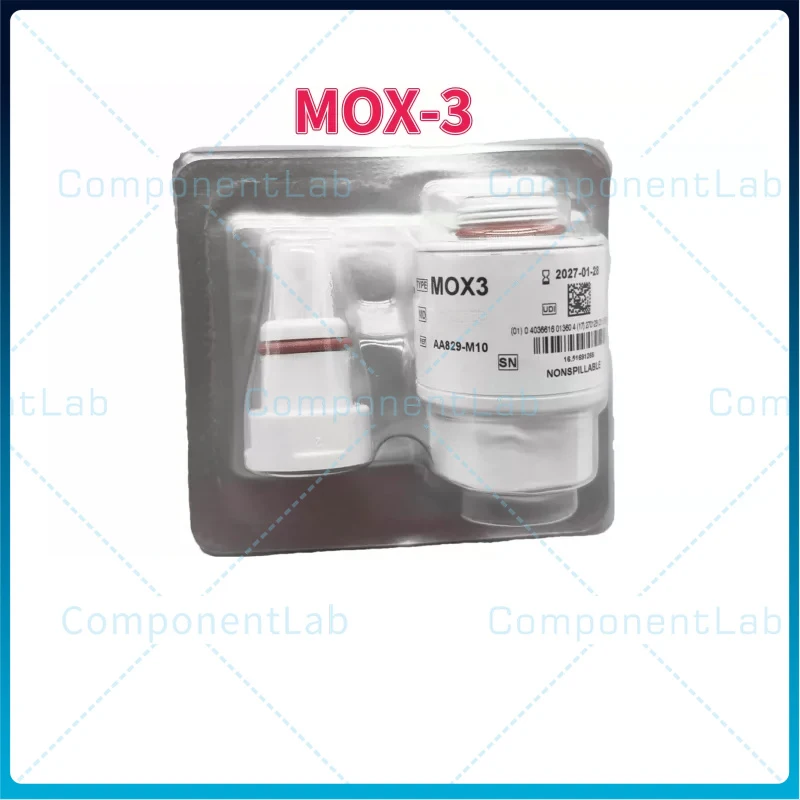 

MOX-3 AA829 Electrochemical Oxygen Cell Medical O2 Sensor Ventilator Replacement Part For CITY