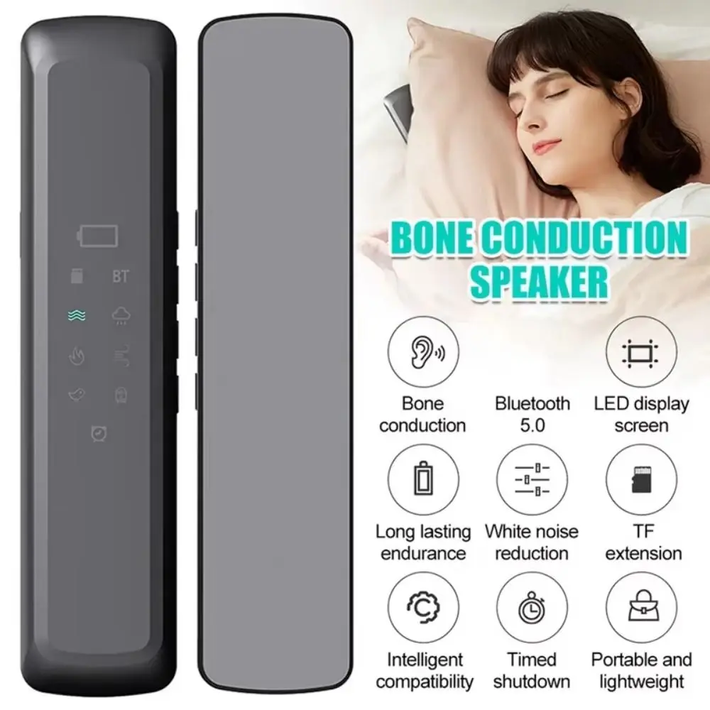 

Sleep Aid White Noise Bluetooth Speaker Timing off Improve Sleep Wireless Stereo Sleep Sound Box Portable Support TF Card