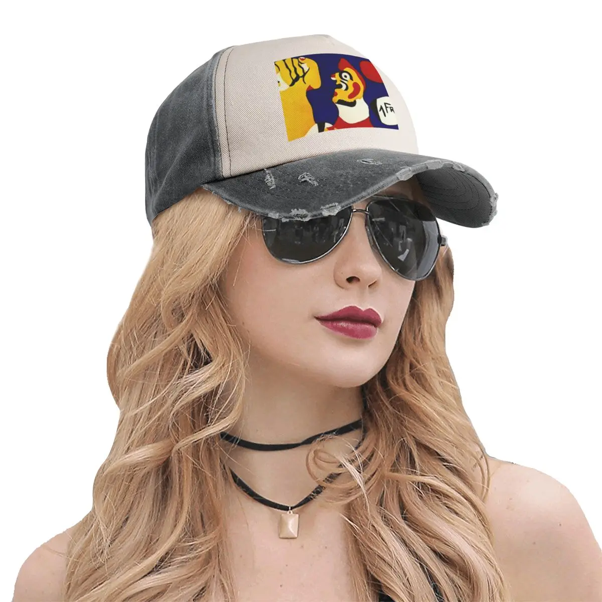 Joan Miró Aidez Espagne - 'Ayuda a Espa?a' Poster Baseball Cap Horse Hat Streetwear custom Hat Christmas Hat Woman Men's