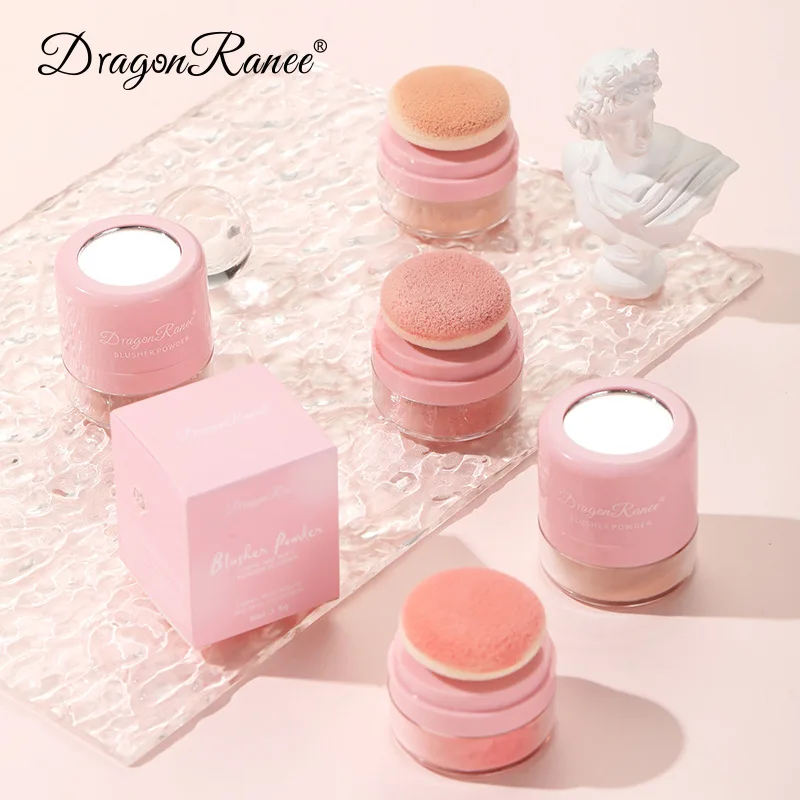 Lazy Air Cushion Blush Nude Makeup Brightening Complexion Matte Mushroom Head Patting Powder Blush Powder