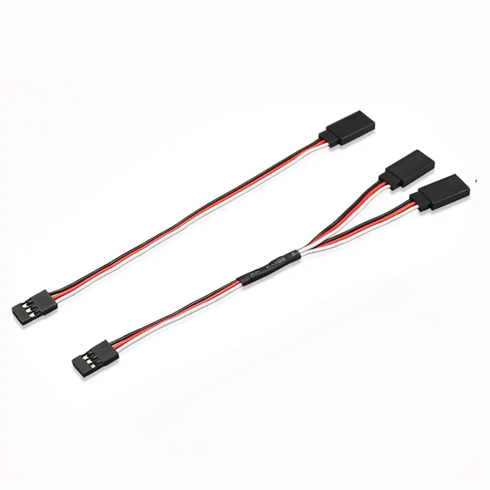 1PCS 15/30/50cm RC Servo Verlängerung Kabel 1to1 1to2 1to3 1to4 für Futaba JR Männlich zu Weiblich RC Modell – Detail 9