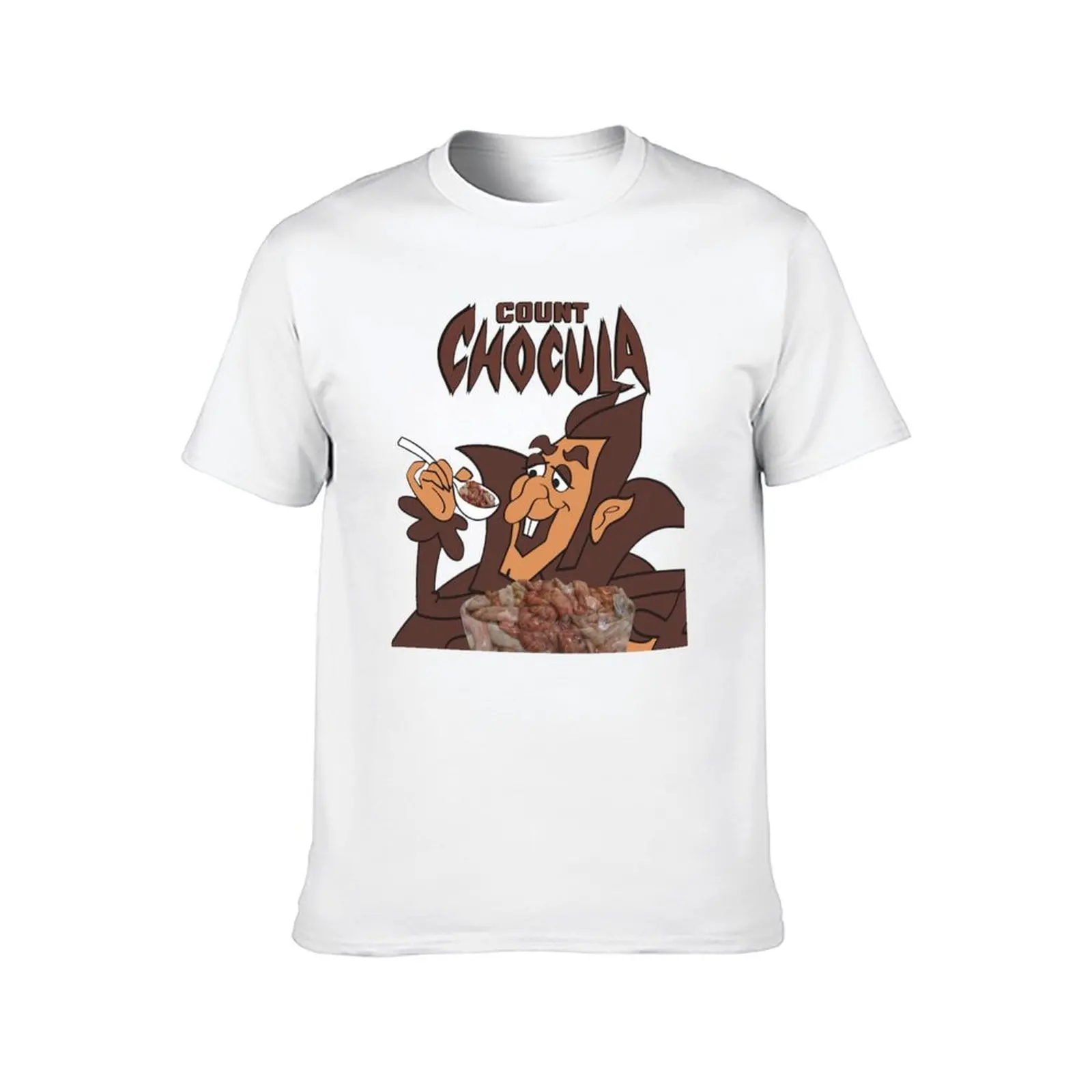 Count Chocula T shirt T-Shirt anime valentines clothes Anime t-shirt cotton t shirt men