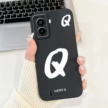 Silikonový kryt bez otisků prstů pro Tecno Pop 6 BE7 s jednoduchým módním vzorem s písmeny a vzorem, nárazuvzdorný nárazník 8 nejlepší prodej kryt na tecno pop 6 - №2