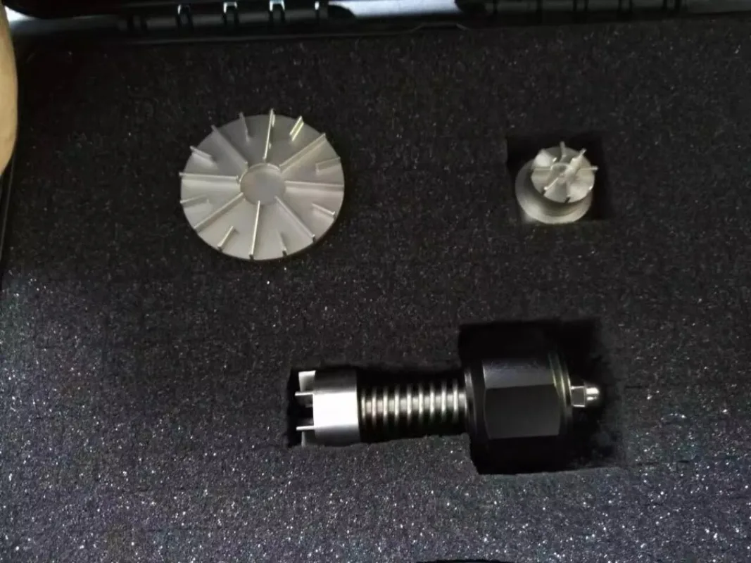 Apparecchio portatile per test di taglio a palette, set di tester per cesoie per palette per test del terreno