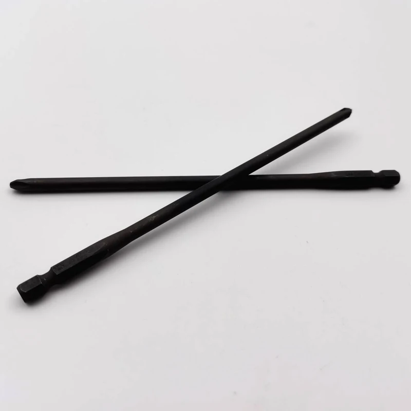 DEWALT PR2 PH2 Drywall Screw Driver Bits 153mm For DCF620 DCF6202 Chain Nail Gun Drill Accessories Black Color 2Piece view 5