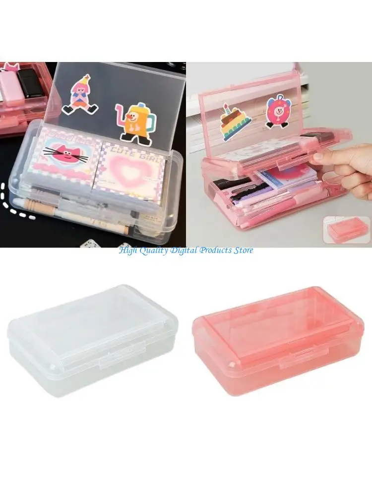 

U2JE High Capacity Pen Case Water Resistant Pencil Storage Box for Kid Student