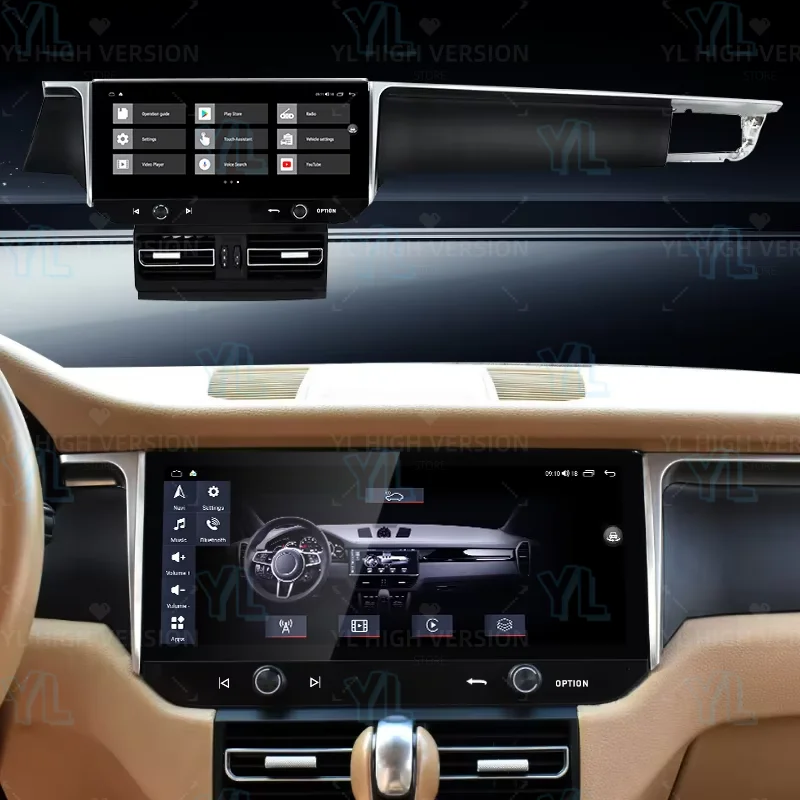 

U Android14 For Porsche Macan 2010-2018 12.3-inch Car Radio Multimedia Player 4G WiFi Wireless Stereo GPS Navigation Unit BT 5.0