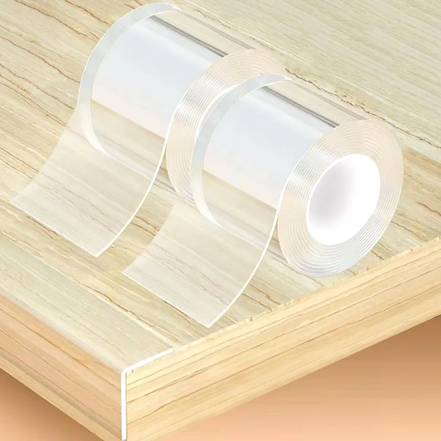 Rolls Clear Soft Corner Protectors for Furniture Strip,Sharp Edge amp Table Bumper,Window Edge,Wall Protector, Soft Corner Guard