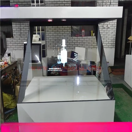 Customized 180-degree holographic display cabinet 3d holographic projection equipment 180-degree phantom imaging