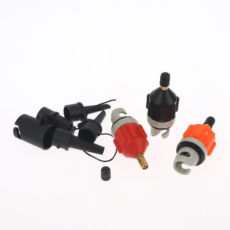 Multifunction Air Valve Kit Durable Anti-corrosion Adapter for SUP Kayak Paddle Boat Inflatable Pump Outdoor Water Activities