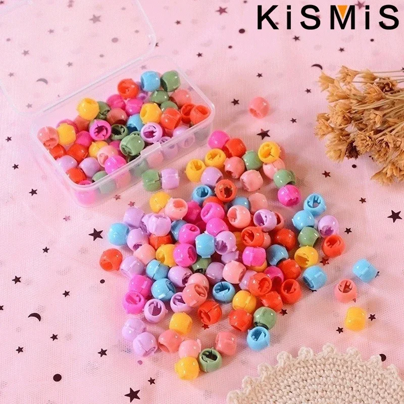 

Набор пастельных заколок для волос 20-100 шт., стильные пластиковые заколки с бусинами для женщин, подарочная коробка, аксессуары для волос