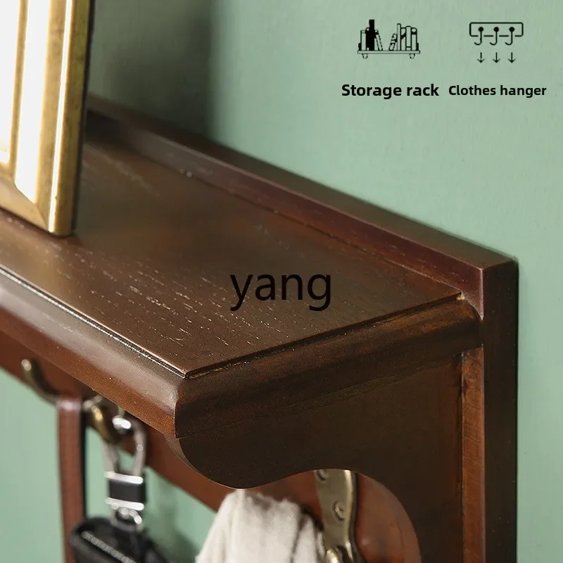 Xyy معطف الرف الجدار شنقا الباب مدخل شنقا شماعات جدار الملابس هوك #3