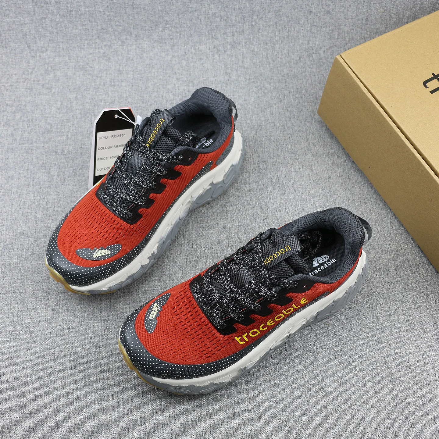 

Мужские удобные противоскользящие кроссовки, модные водонепроницаемые уличные кроссовки, нескользящая носимая походная обувь