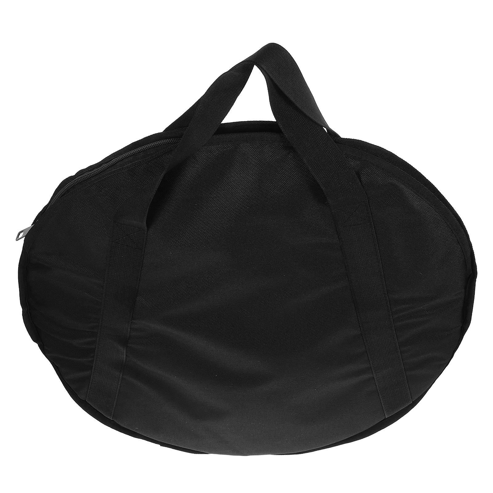 

Cymbal Pouch Oxford Instrument Bag Black Instrument Carrying Case Handheld Storage Tote Accessories Cymbal Bag Small Round