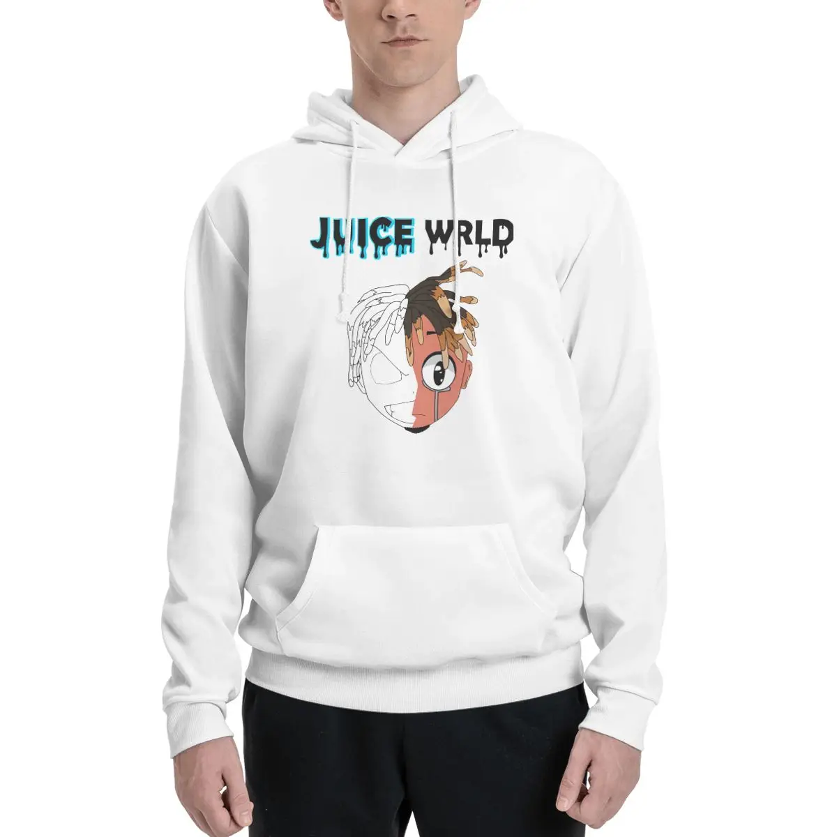 

Juice Wrlds Rapper Hoodie For Men Women Sweatshirt Graphic Kanga Pocket Hoodies Casual Hoodie Pullover Long Sleeve Shirts