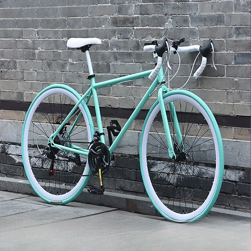 Variable Speed Road Bike Racing Bend Handle Ultra Light 24 Inch 26 Inch Male and Female Disc Brake Adult Student Bike