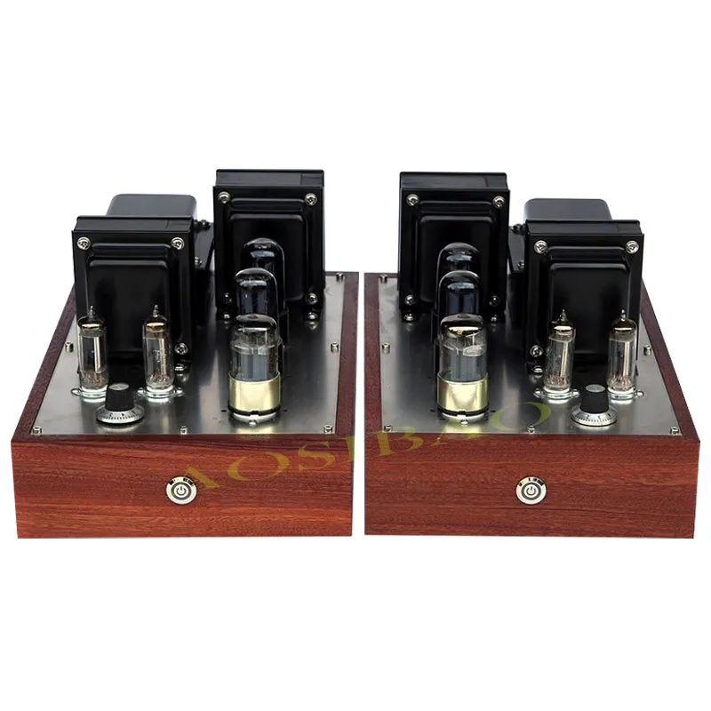 

AIYIMA SMSL 6N8P 6SN7 Push 6P6P 6V6 Vacuum Tube Amplifier 2.0 Stereo 7W Single ended Class A Electronic tube Amplifier Audio