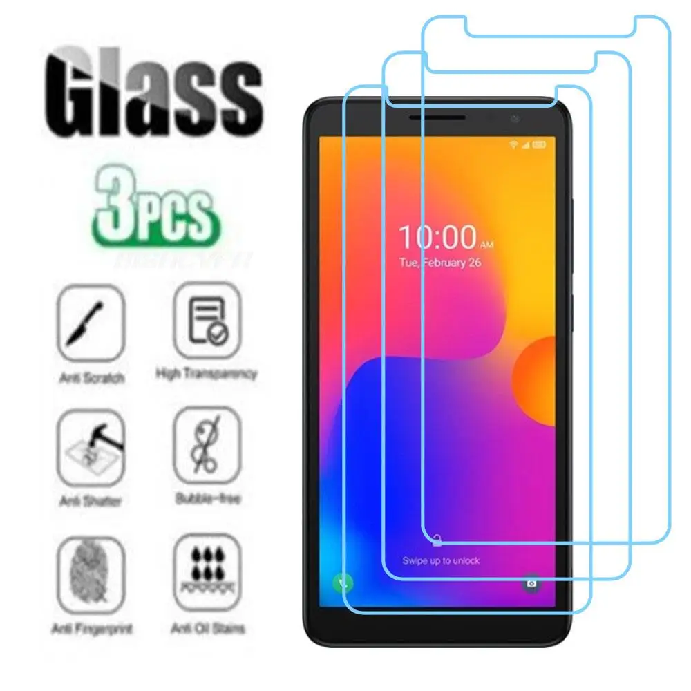 

Защитное закаленное стекло 9H для Alcatel 1B 2022 5,5 дюйма, защита экрана телефона, защитная пленка