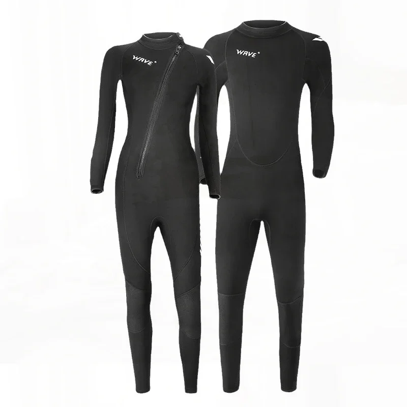 

3MM Neoprene Wetsuit Scuba Diving Full Suit Spearfishing Swimwear Snorkeling Surfing One Piece Set Winter Keep Warm Swimsuit