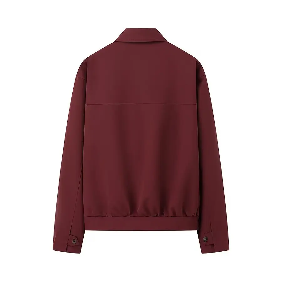 JNLEAOG Herbst Neue Faion Casual Sle Oberbekleidung ort Rock Set frauen Polyester Faser Lange Sve Regelmäßige Länge Mantel