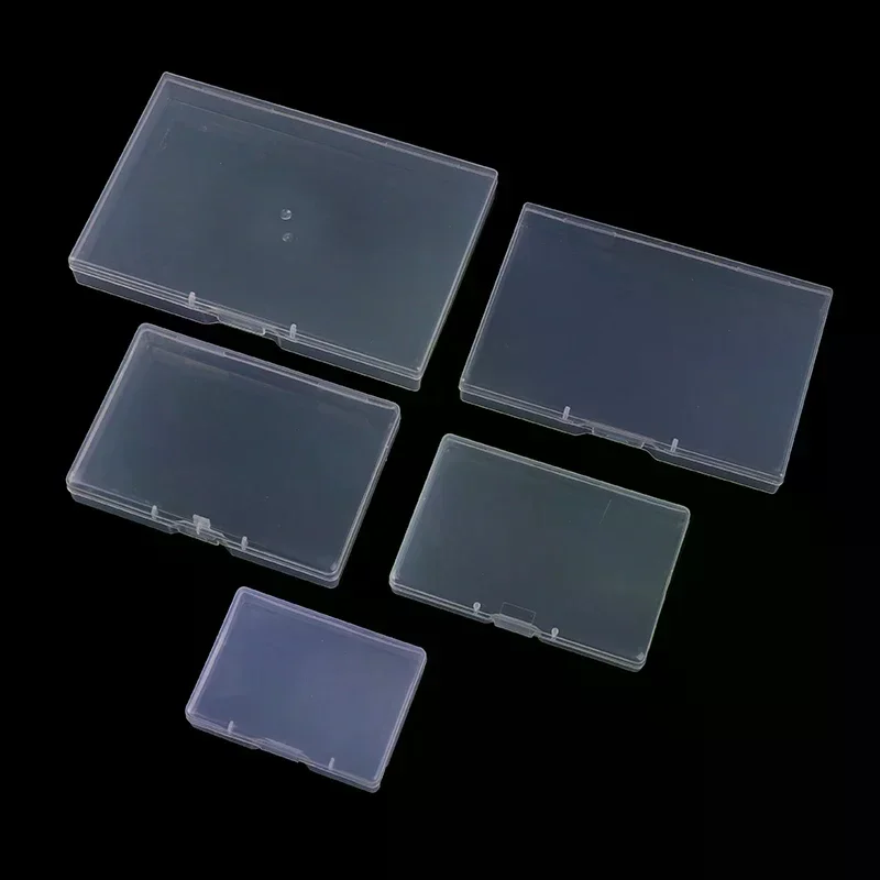 Transparent Plastic Box Rectangular Translucent Packing Box Storage Organizer Case Dustproof Durable Strong Jewelry Container - Detail 1