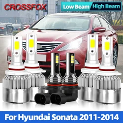 H7 LED Car Headlight Bulbs H11 Turbo Auto Lamp Canbus Car Headlamps Auto Fog Light For Hyundai Sonata 2011 2012 2013 2014