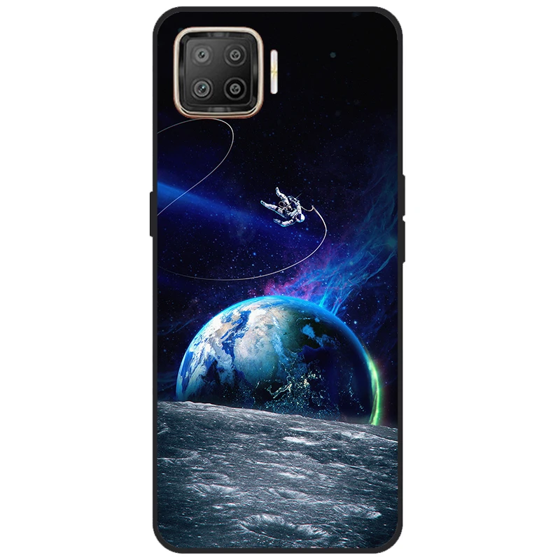 For OPPO A73 2020 4G Case 6.44 Inch Soft Silicone Animal Phone Case For OPPO A73 2020 4G TPU Protective Cover Shell Fundas Capa