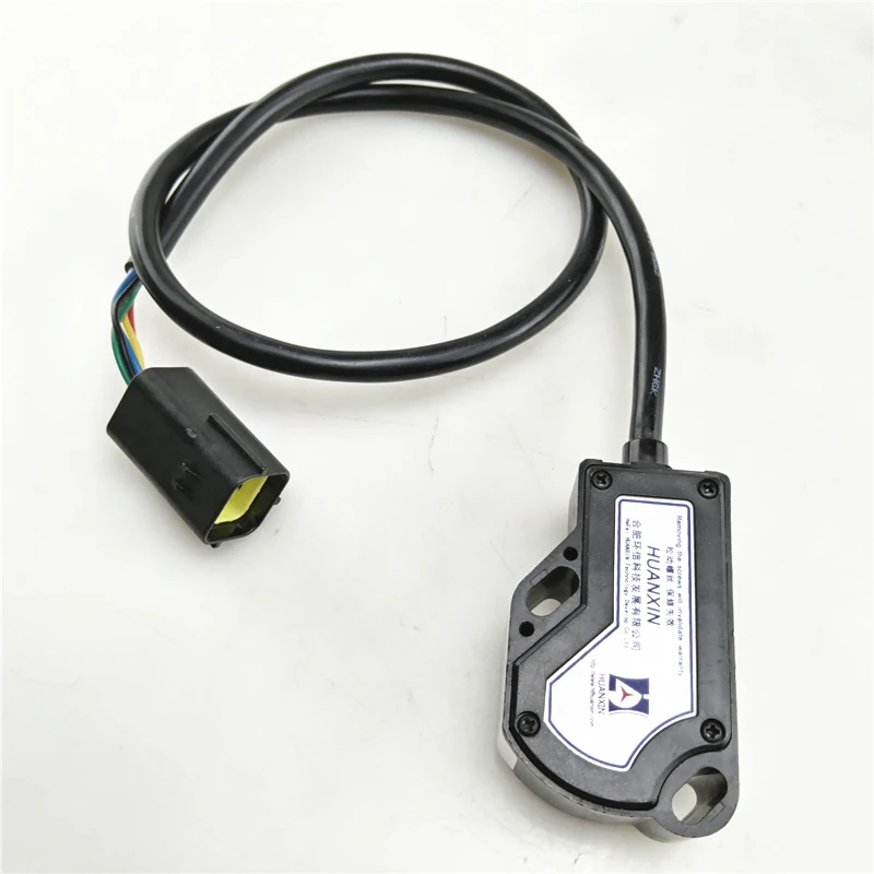 HUANXIN Hall Effect Sensor of Accelerator for tour bus golf cart and electric forklift throttle induction coil 0-5v HXJS-4805