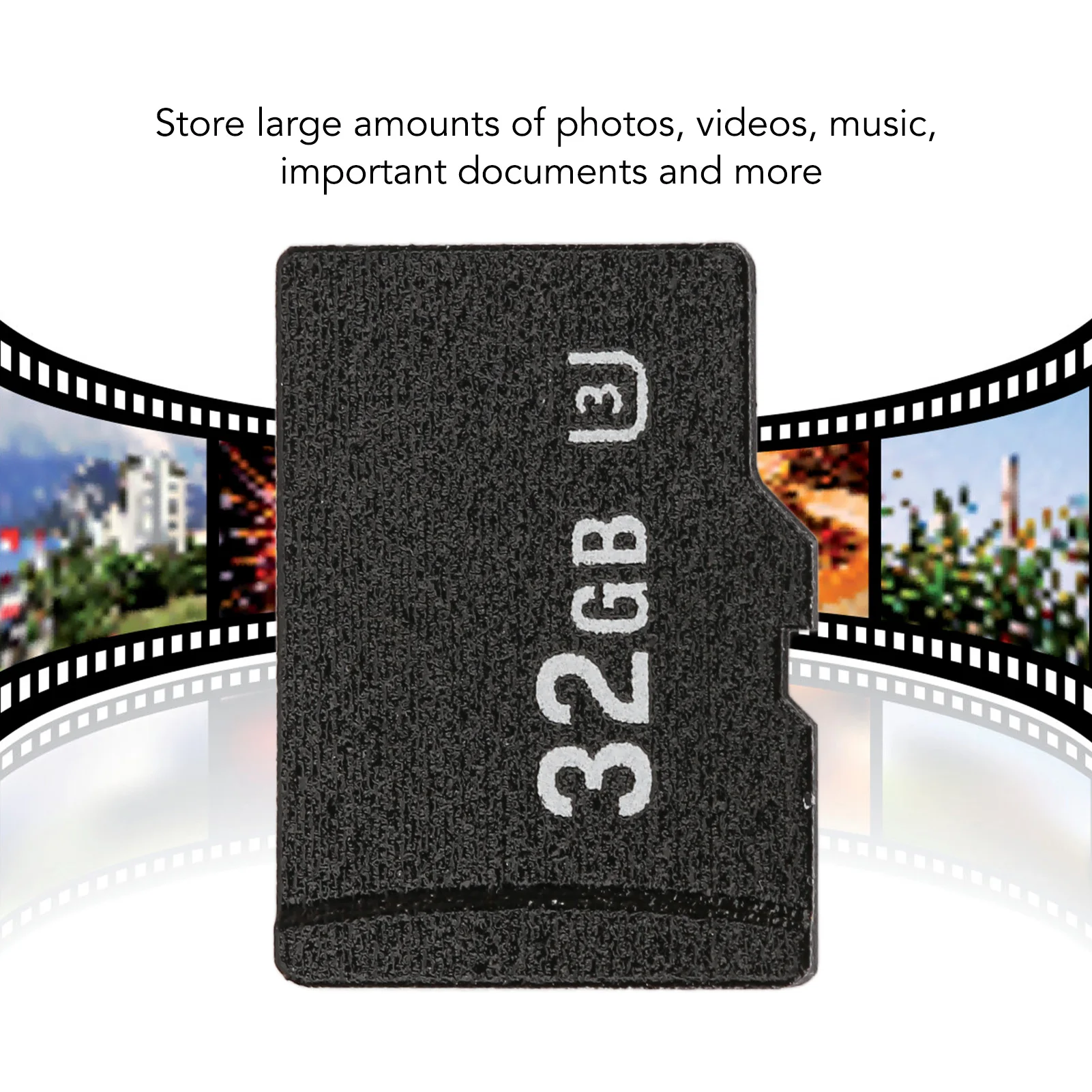 Mini Portable High Speed TF Memory Card 30MB/S Write 80MB/S Read for Car Cameras Easy to Use Small Size
