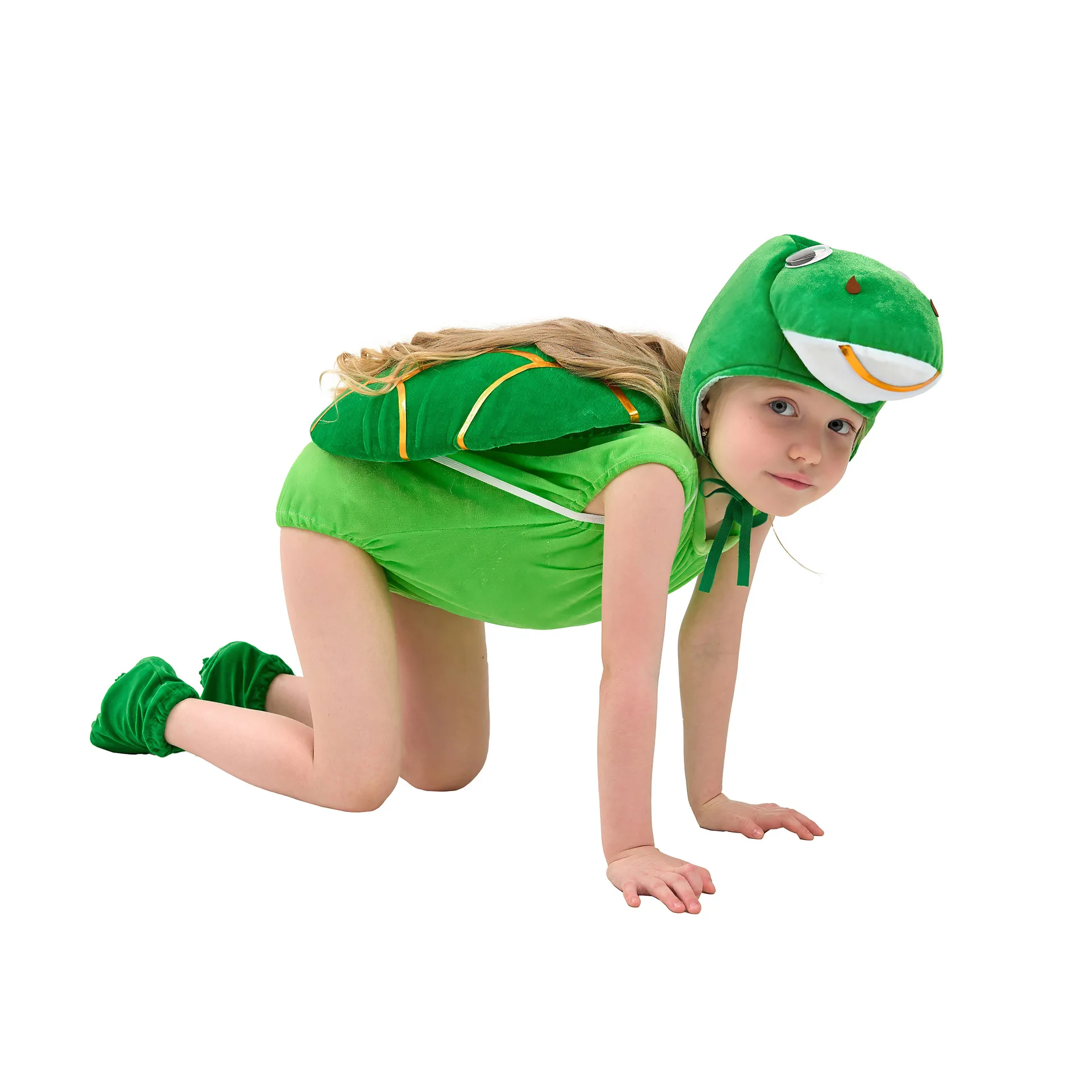 

S-XL Children's Small Turtle COS Costume Funny Performance Costume For Children's Day Tortoise And Hare Race Costume