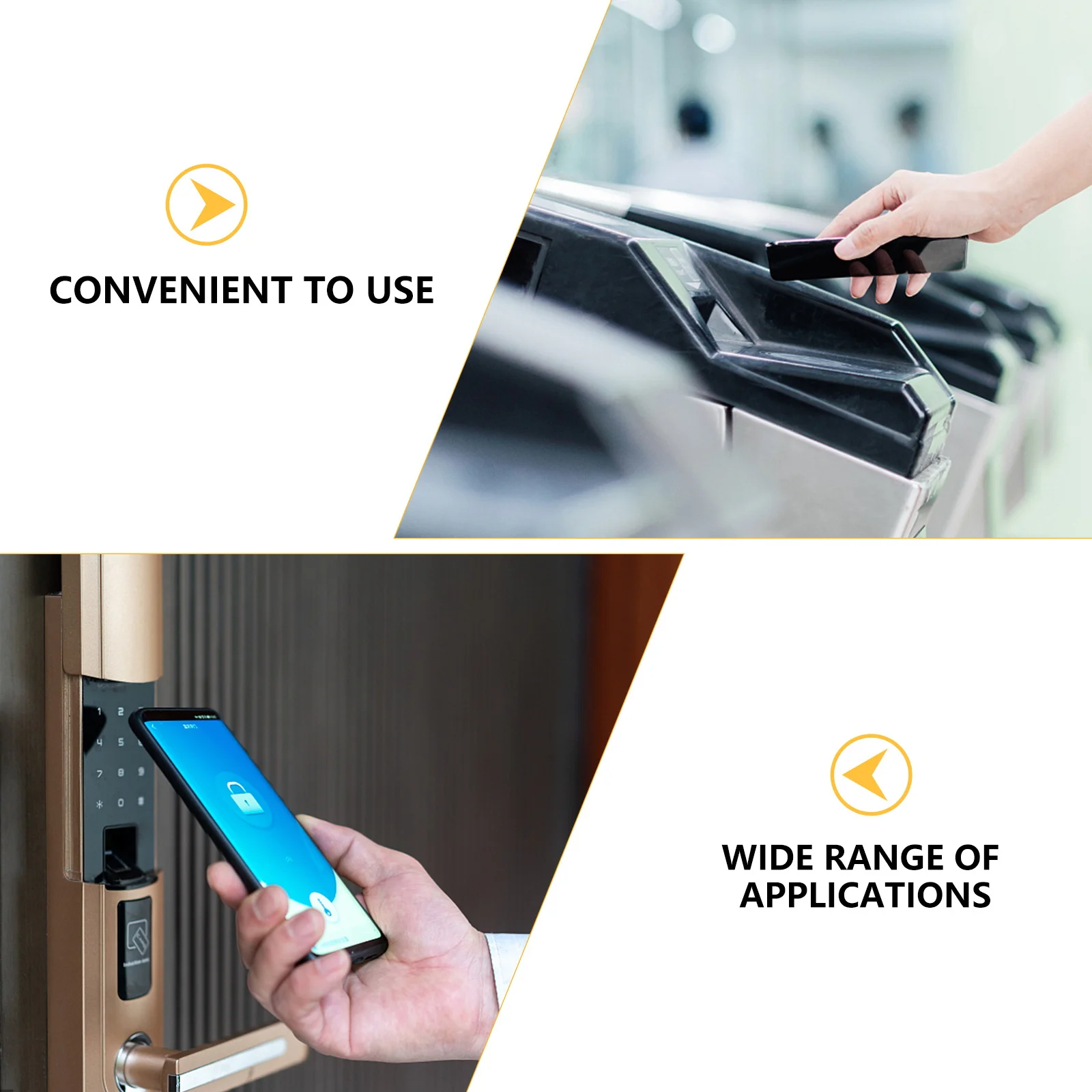 5 шт., наклейки NFC, бирки с глянцевой отделкой, многоразовые чипы для сертификации продукта, электронные этикетки на полки, визитные карточки и