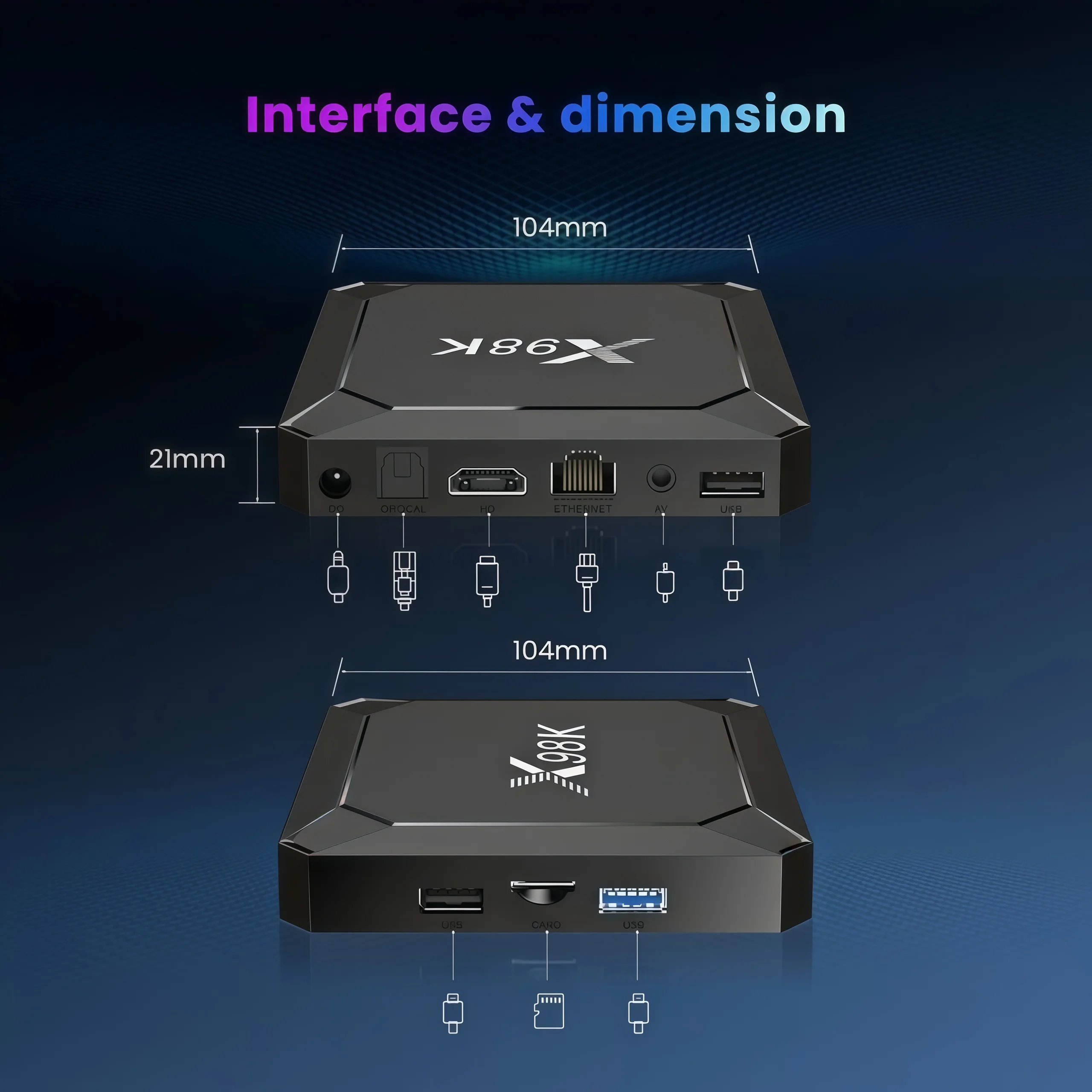 TV Box X98K con Android 13, RK - Home Cinema Quad reseña y precio