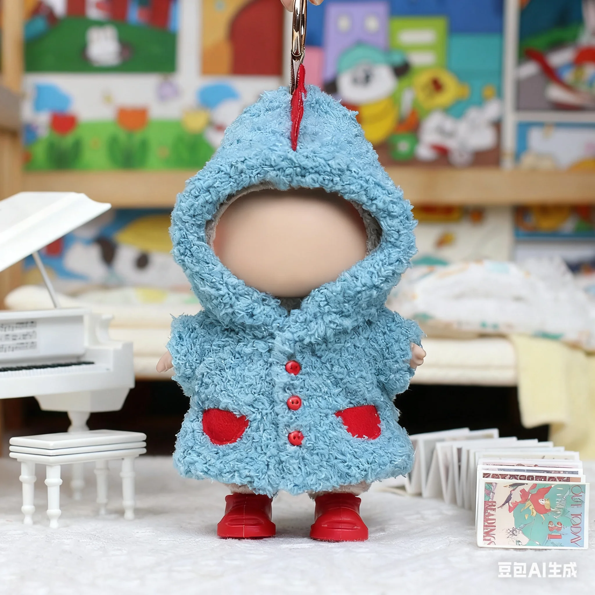 

Одежда для кукол аниме для куклы Labubu 17 см, дизайнерский роскошный комплект маленького динозавра, одежда, игрушка, одежда Labubu, аксессуары для кукол