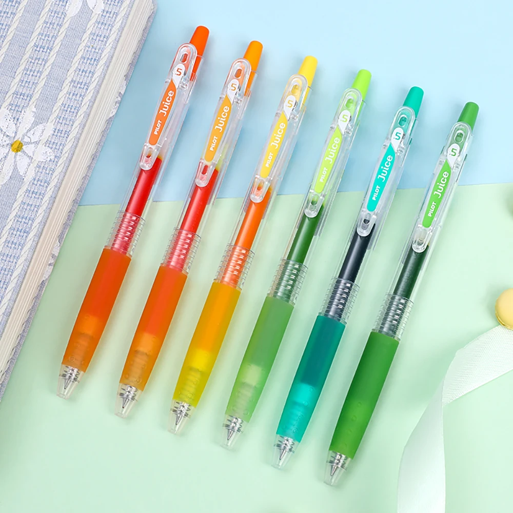 1Pcs Japan Pilot Juice Gel Pen 0.5/0.38mm LJU-10EF Quick Dry and Smooth School Stationery 2022 Office Accessories Kawaii Pens