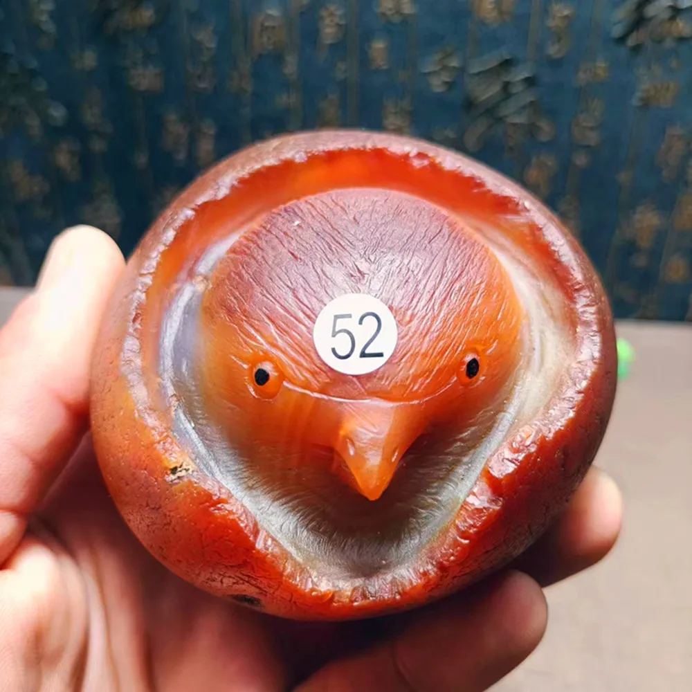 

Natural Energy Red Agate Carved Mineral Specimen, Reiki, Home Decoration, Decorative Quartz Crystal Treatment