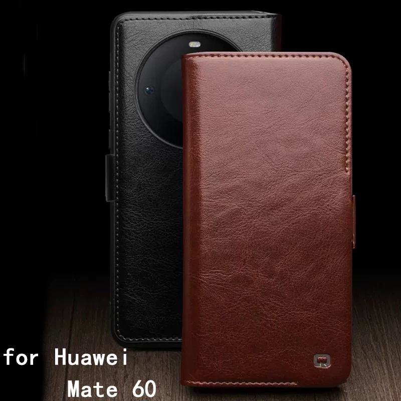 Fashion Magnetic Phone Case for Huawei Mate60 Bag Wallet Carcasa for Huawei Mate60pro Funda Skin for Mate 60pro+ Flip Cover Bag