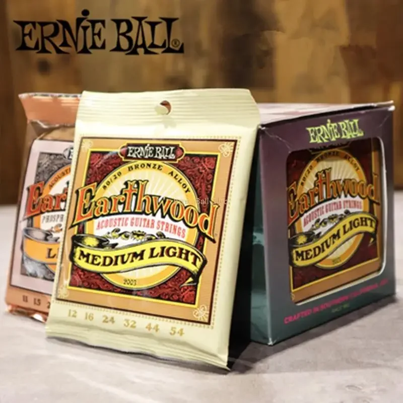 10/Sets 6 Strings 2003 2004 2006 2008 Ernie Ball Acoustic Guitar Strings 80/20 Alloy Bronze Guitar Accessories