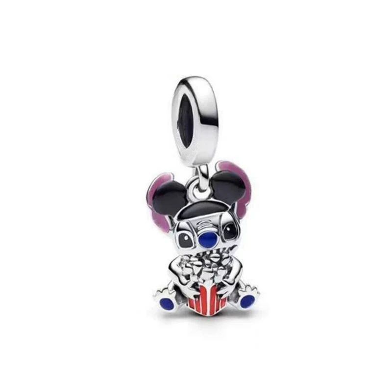 Hot Toys Stitch Charm Exquisite Bead fit Bracciale originale Regalo da donna Gioielli fai da te