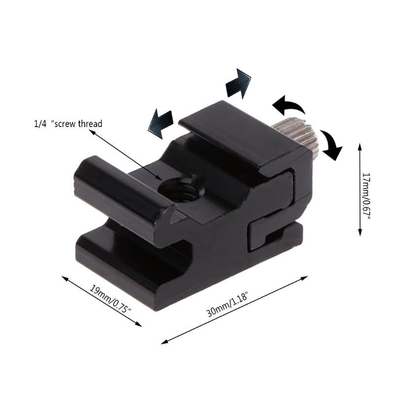 DX11 Hot Shoe Flash Bracket Stand Mount Adapter Trigger Holder Camera Accessories New