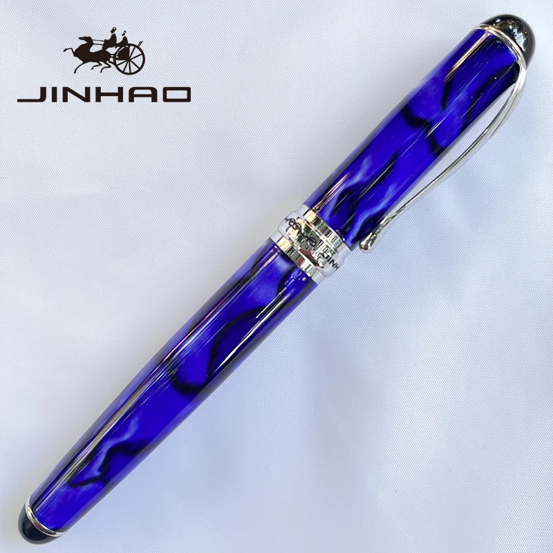 1 STKS 750 Kantoor Luxe Collectie Cadeau Zilveren Trim Metalen Busienss Roller Schrijfpen