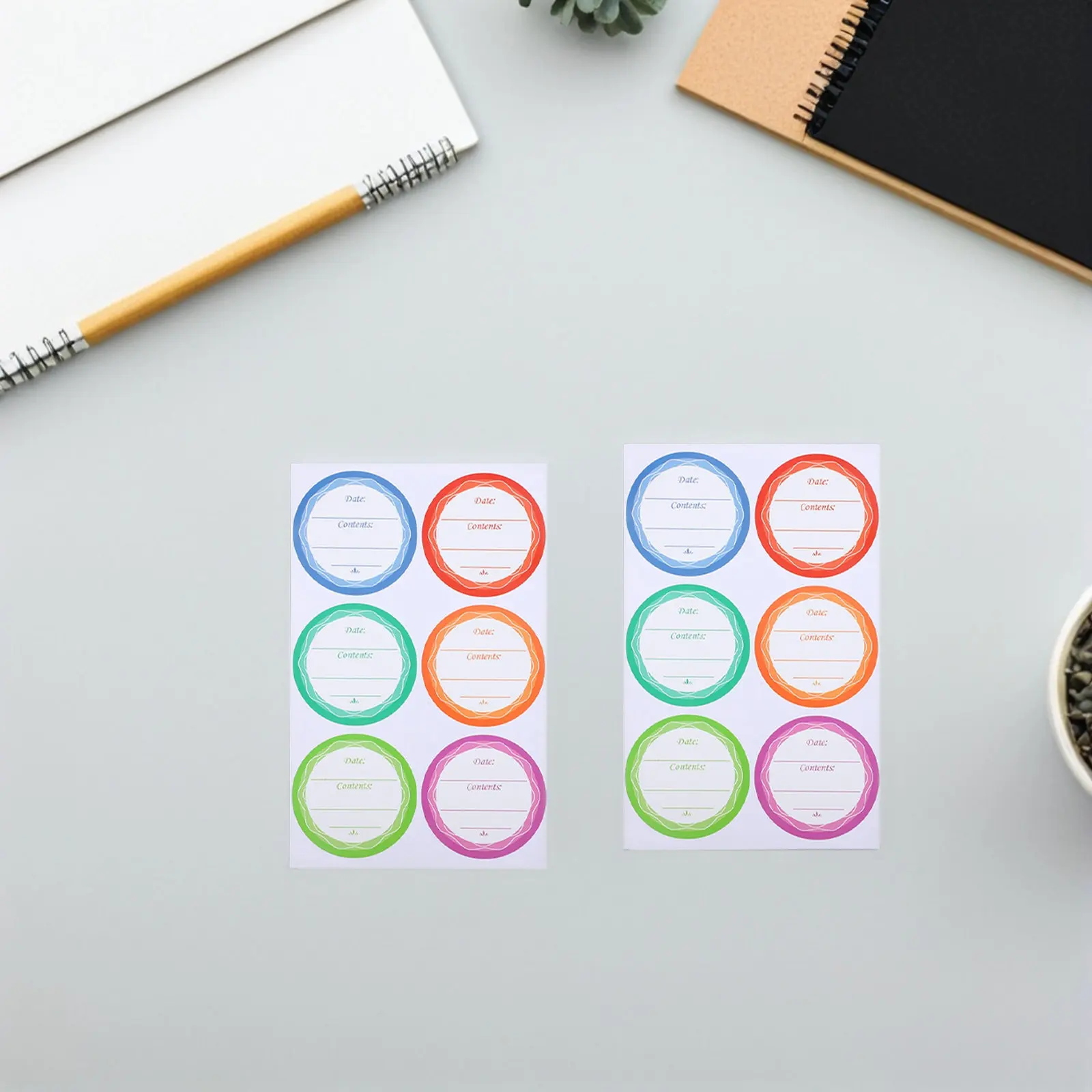 80Sheets Self-Adhesive Date Stickers for Food Storage Glass Jars Mason Bottles Freezer Bags Pantry Canisters Spice Jars
