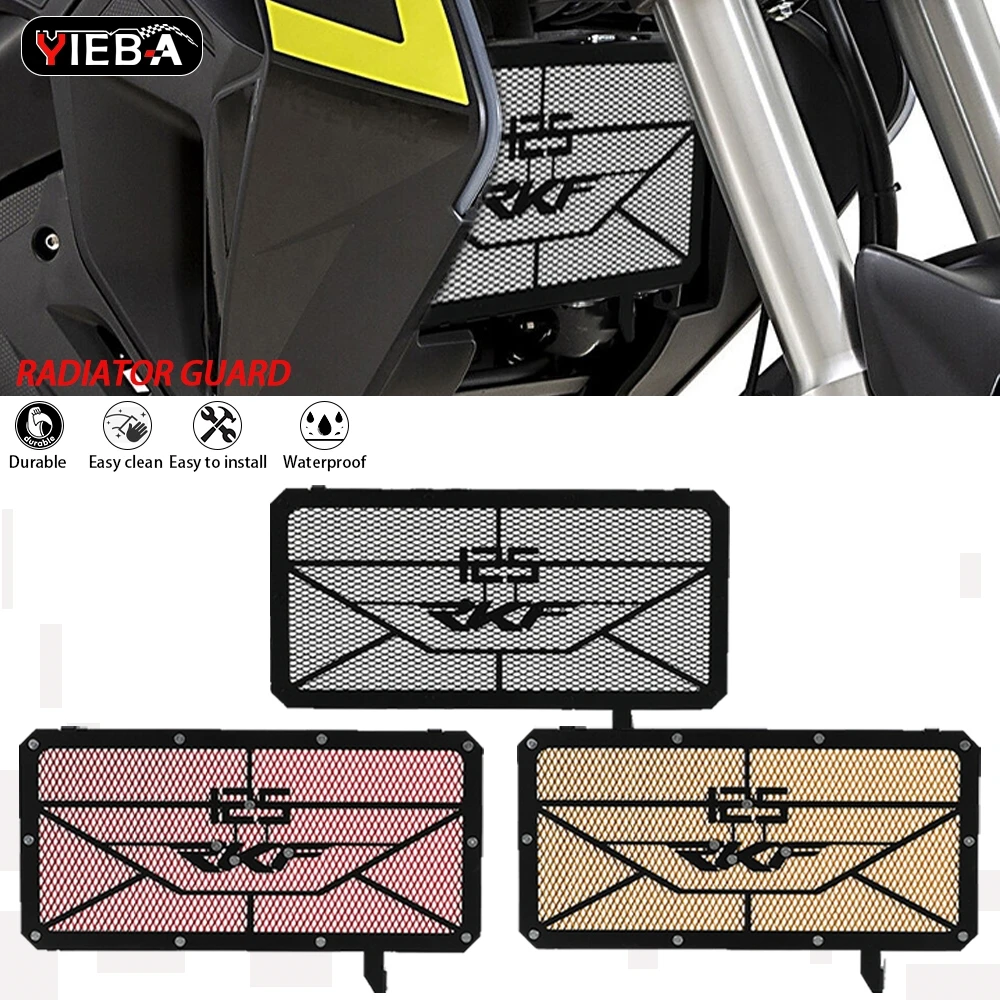 

YIEBA 2026 2025 New Motorcycle For Keeway RKF125 RKF 125 RKF-125 Radiator Grille Guard Cooler Cooling Cover Protection Protector