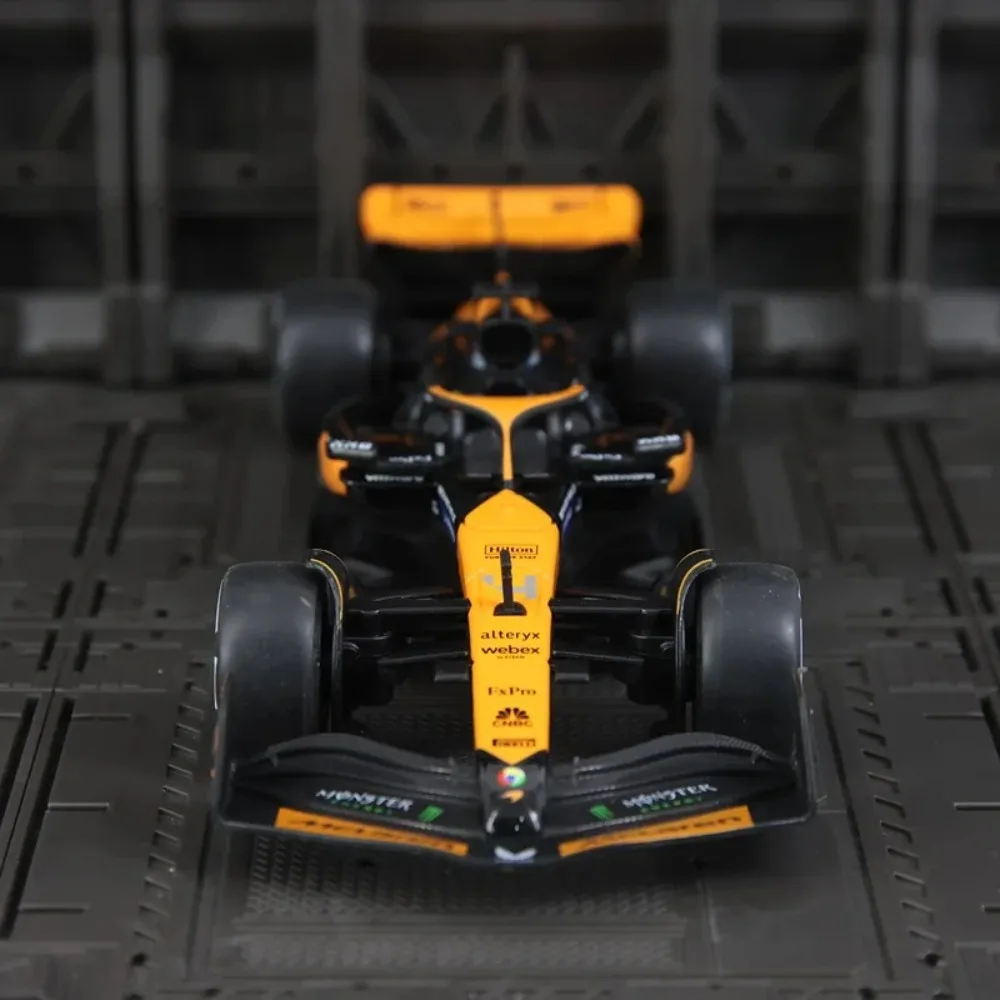 1:24 RW5224 MCL38 Legierung Auto Modell Vorderrad Lenkung Statische Auto Ornament Diecast Legierung Auto Modell Sammeln