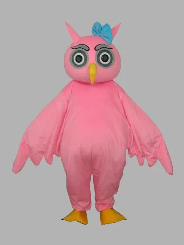 Costume de mascotte de hibou à visière pour adulte, robe d'halloween et de noël, accessoires complets, nouvelle collection